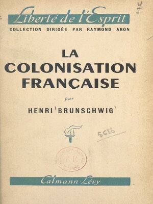 cover image of La colonisation française